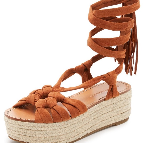 SIGERSON MORRISON Cosie Wrap Espadrilles - Picture 3 of 10